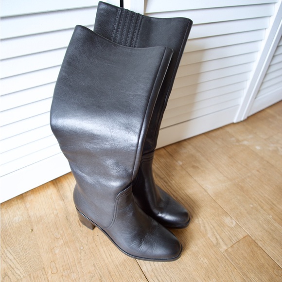 RAG & BONE Hazel Leather Knee High Boot 7/37 - Picture 6 of 10